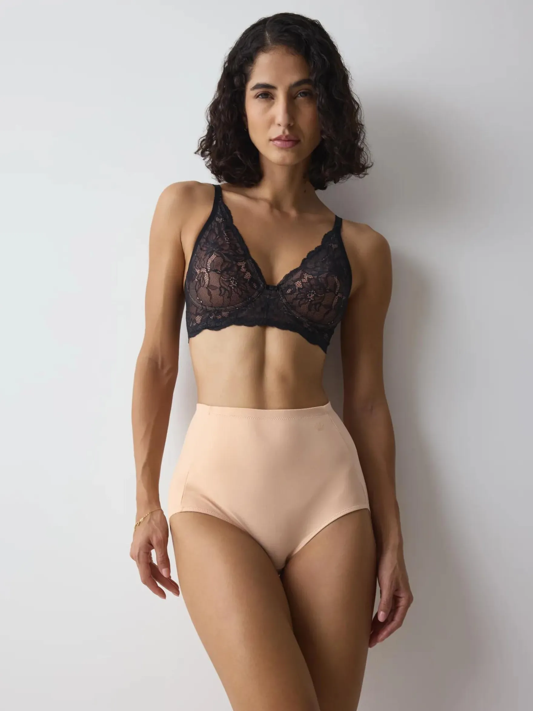 BECCA EXTRA HIGH+COTTON Highwaist shaping knickers