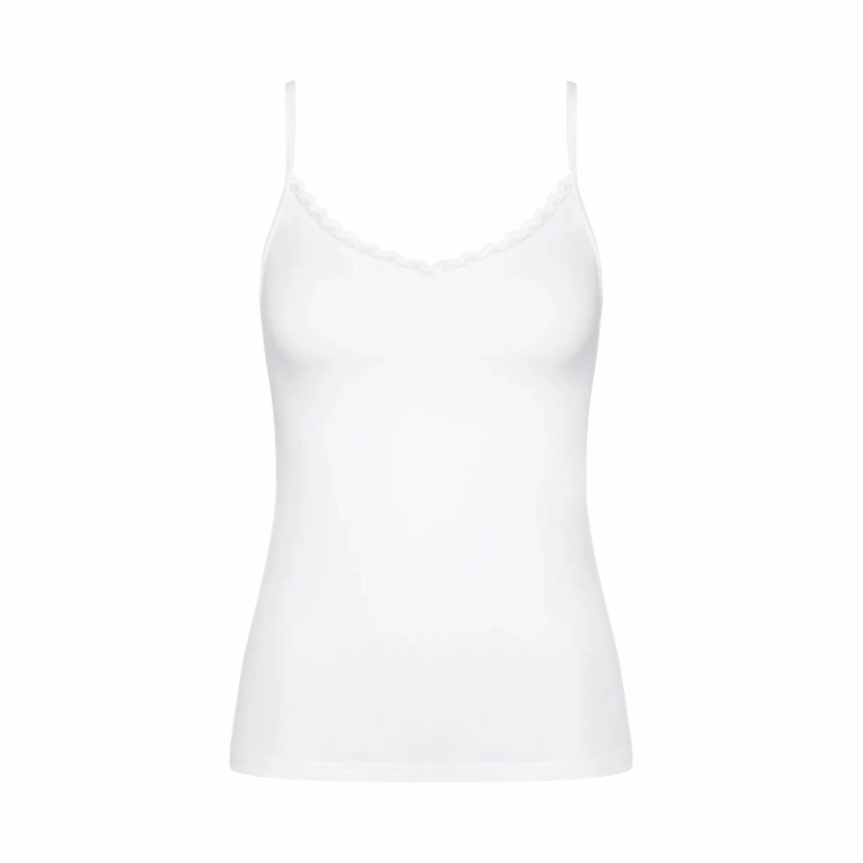 FEEL OF COTTON Top with spaghetti straps