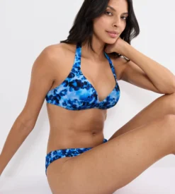 MIDNIGHT SWIM Push-up bikini top