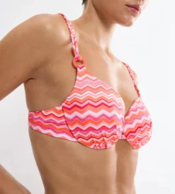 MIX & MATCH SUMMER Wired bikini top with padded cups
