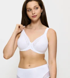 MODERN LACE+COTTON Wired bra