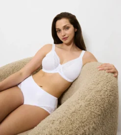 MODERN LACE+COTTON Wired bra