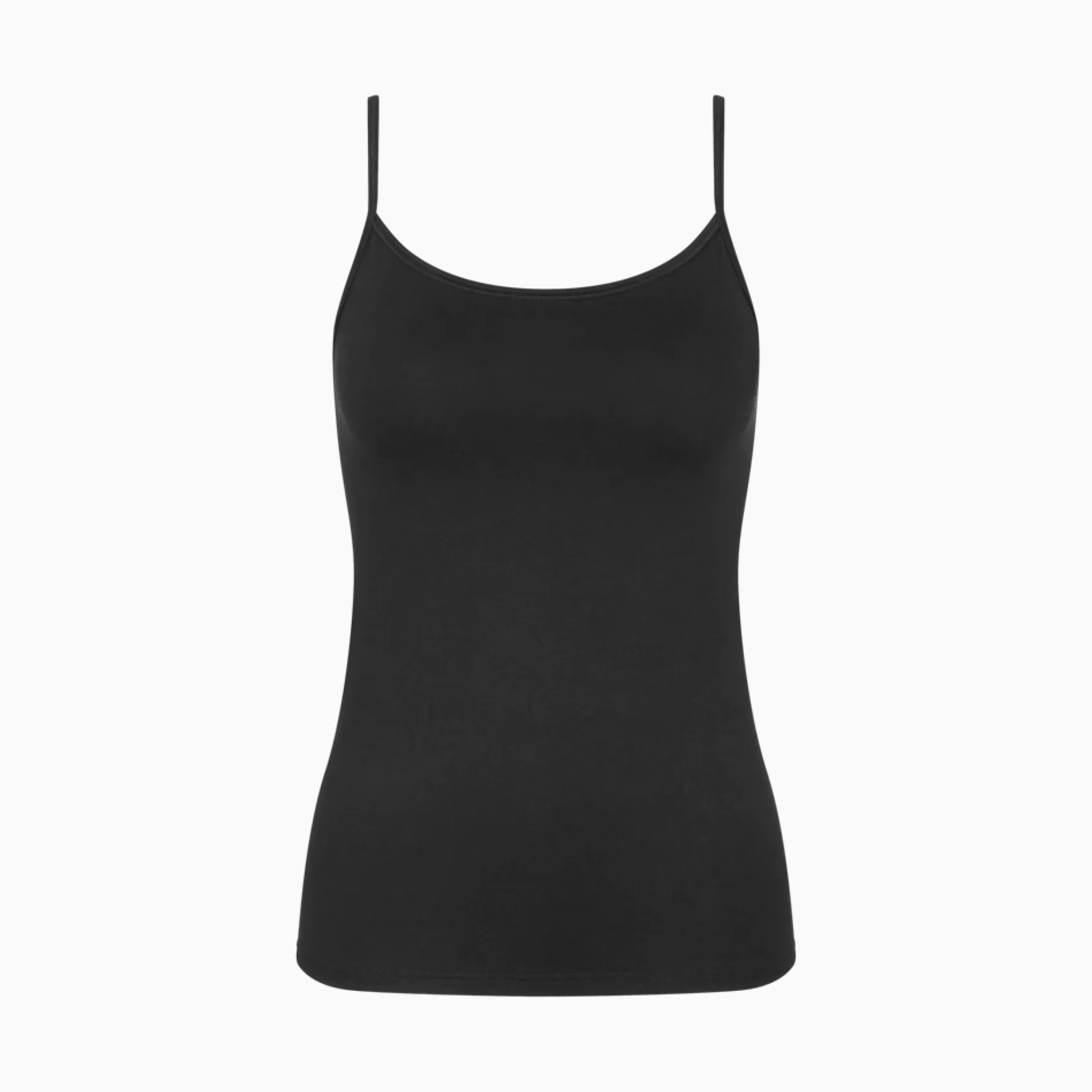 SENSE OF COTTON Top with spaghetti straps