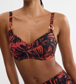 SUMMER PALM Minimizer bikini top