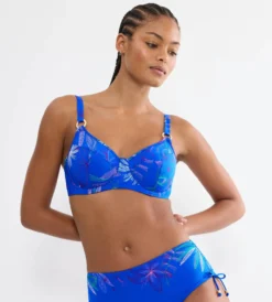 SUMMER TROPICS Minimizer bikini top
