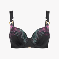 SUMMER TROPICS Wired bikini top with padded cups
