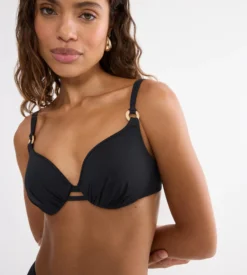 SUMMER TWIST Wired bikini top with padded cups