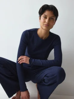VERSATILE RIB Long-sleeve top