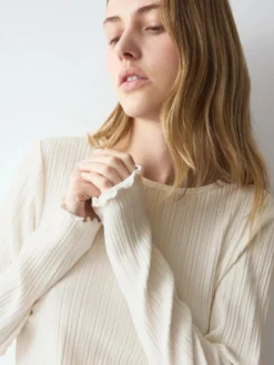 VERSATILE RIB Long-sleeve top