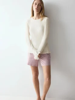 VERSATILE RIB Long-sleeve top