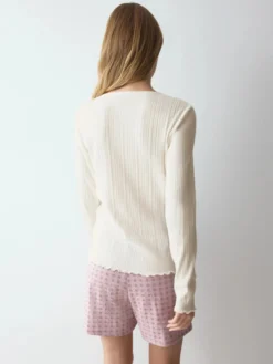 VERSATILE RIB Long-sleeve top
