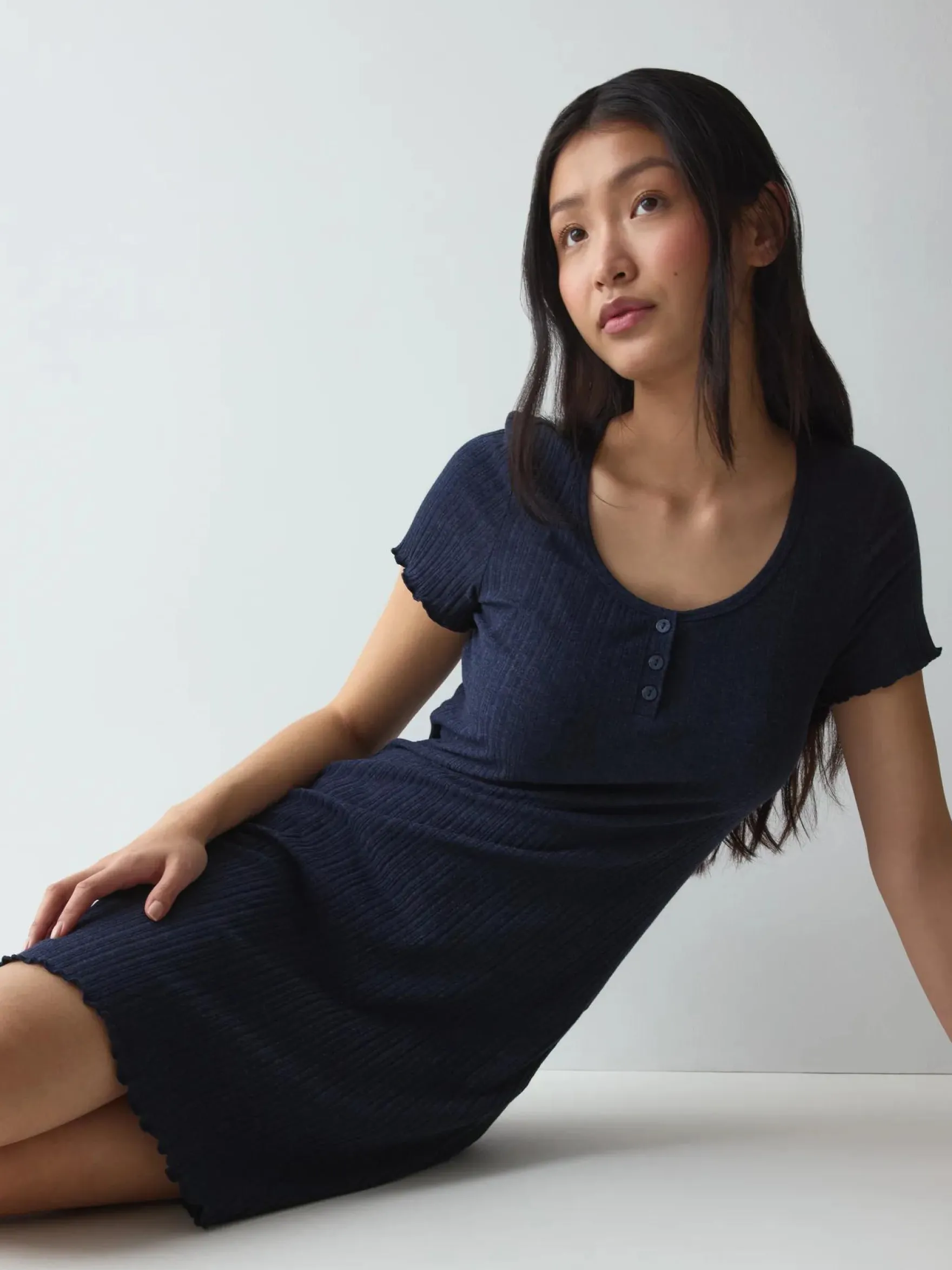VERSATILE RIB Nightdress