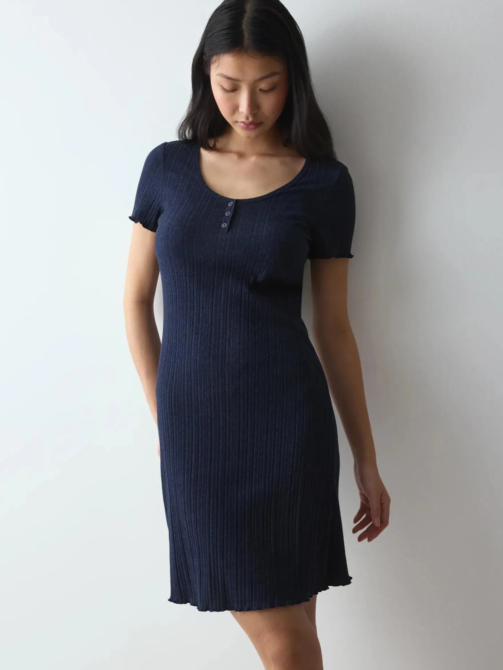 VERSATILE RIB Nightdress