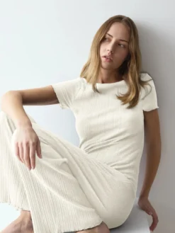 VERSATILE RIB Short-sleeve top