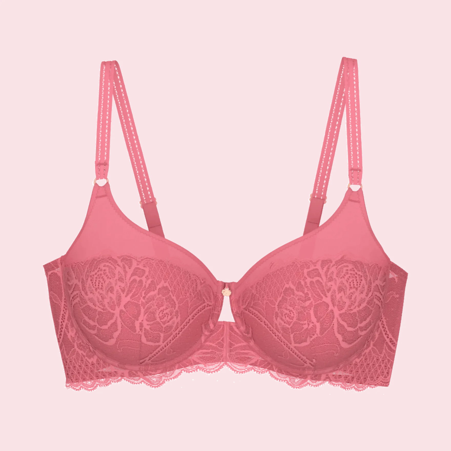 WILD PEONY FLORALE Minimizer bra